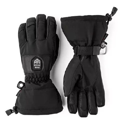 2026 Hestra Heater Gauntlet Glove Unisex Black 7