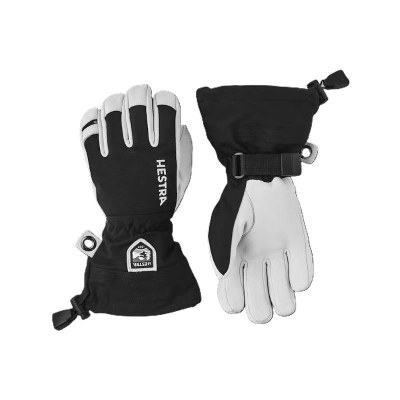 2026 Hestra Army Leather Heli Ski Jr. Glove Blk 6