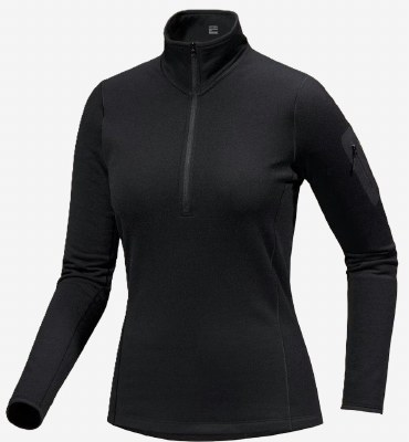 2026 Arcteryx Women's Kyanite Baselayer Zip Neck Black Medium