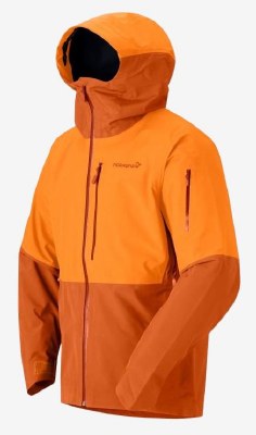 2026 Norrona Men's Lofoten Goretex Jacket Gold Flame Large