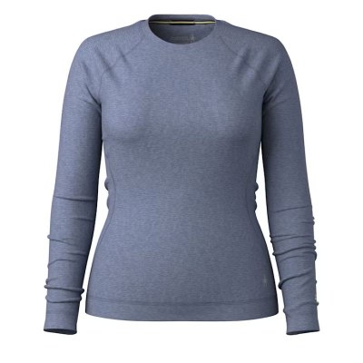 2026 Smartwool Women's Classic Thermal Merino Base Layer Nightfall Heather Blue Extra Small
