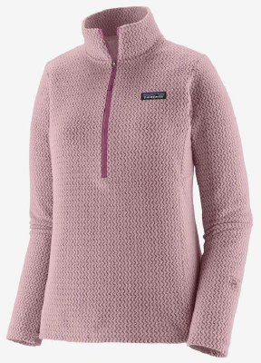 2026 Patagonia Women's R1 Air Fleece Zip Neck Quiet Violet Medium