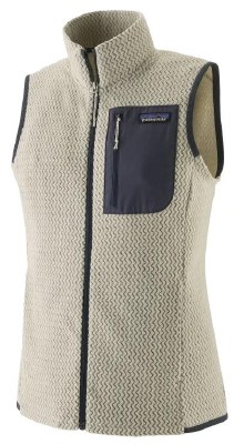 2026 Patagonia Women's R1 Air Fleece Vest Wool White Large