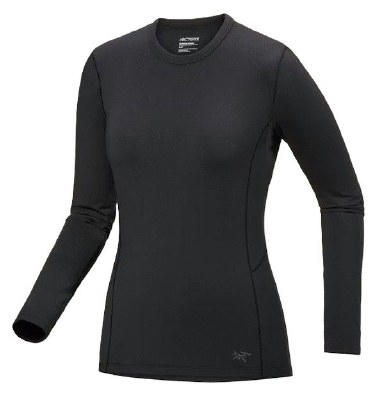 2026 Arcteryx Women's RHO Crew Black Medium