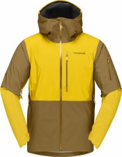 Norrona Lofoten GoreTex Mens Jacket Sulpher/Camelflage Medium 2024