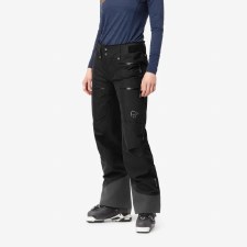 Norrona Lofoten GoreTex Womens Insulated Pant Caviar Large 2024