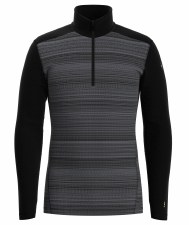 Smartwool Merino 250 Quarter Zip Mens Black Color Shift Medium 2024