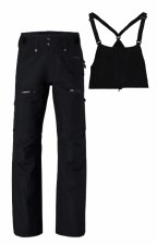 2027 Norrona Lofoten Men's Gore-Tex Pant flex1 Bib Caviar Medium