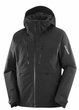 2027 Salomon Men's Brilliant Jacket Deep Black Small