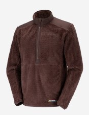2027 Salomon Men's Theranova Fleece Half Zip Coffee Bean Medium
