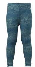 2027 Smartwool Kids' Merino Bottom Indigo Linear Peaks Small