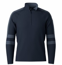 2027 Smartwool Men's Alpine 1/2 Zip Deep Navy Nightfall Blue Medium