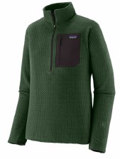 Men R1 Air Zip Neck Treeline Green 2027