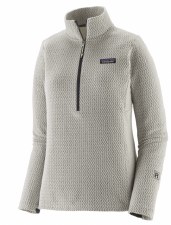 Women R1 Zip Neck Birch White 2027