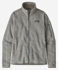 2026 Patagonia Women's Better Sweater Jacket Birch White Small