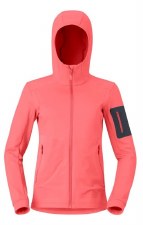 2026 Norrona Women's Falketind Warm2 Hood Calypso Coral Medium