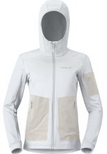 2026 Norrona Women's Falketind Warm2 Hood Snow White Medium