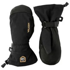 2026 Hestra Army Leather Gore-tex Mitt Unisex Black 8