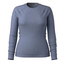 2026 Smartwool Women's Classic Thermal Merino Base Layer Nightfall Heather Blue Extra Small