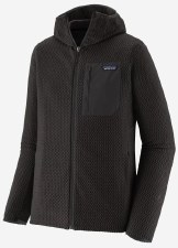 2026 Patagonia Men's R1 Air Feece Zip Neck Black Small