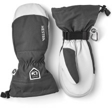 2026 Hestra Army Leather Heli Ski Women Mitt Grey 6