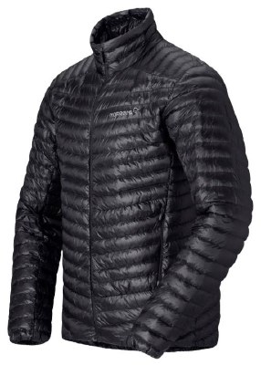 2026 Norrona Men's Trollveggen Down 800 Jacket Black Extra Extra Large