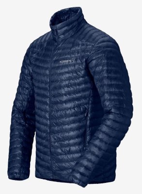2026 Norrona Men's Trollveggen Down 800 Jacket Indigo Night Extra Large