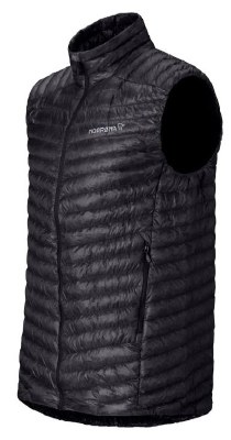 2026 Norrona Men's Trollveggen Down 800 Vest Black Medium