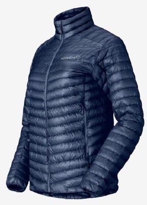 2026 Norrona Women's Trollveggen Down 800 Jacket Indigo Night Small