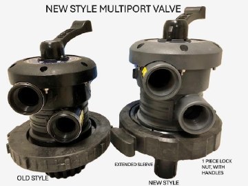 WATERWAY SAND FILTER VALVE -SPLIT NUT STYLE