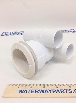 WATERWAY POLY JET BODY ASSY, 1&quot; X 1&quot;,