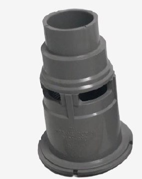 WATERWAY WALLFITTING, POLY GUNITE, GRAY   215-1077