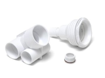 WATERWAY POWER GUNITE JET WITH TEE BODY (THREAD) ASSEMBLY  229-1210