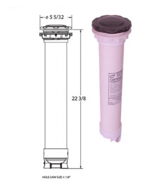 WATERWAY SPA FILTER TOP LOAD 510-3601