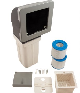 WATERWAY  SQUARE SKIM FILTER 20 SQ FT. COLOR : GREY 510-1657T