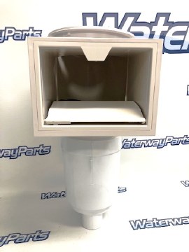 WATEWAY RENEGADE GUNITE DEEP-VENTURI SKIMMER ASSEMBLY  WITH 2&quot; SOCKET