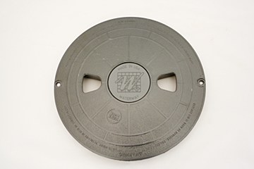 WATERWAY RENEGADE ROUND LID DARK GREY  540-64700DJG