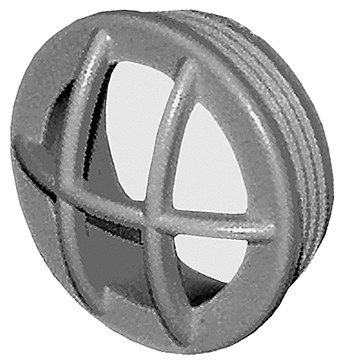 WATERWAY GRATE INSERT 1.5 " MPT  602-3160B