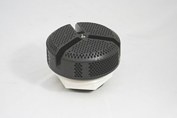 WATERWAY  5&quot; ULTRA FLO SUCTION BLACK