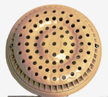 WATERWAY 8" POOL ANTI-VORTEX COVER AND FRAME