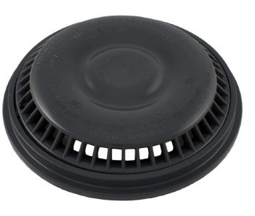 WATERWAY 8" POOL ANTI VORTEX COVER &amp; FRAME DARK GREY 640-2319-DKGV