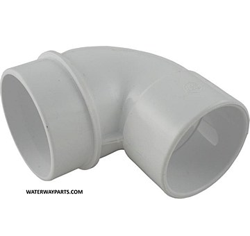 WATERWAY 2.5" X 2" SLIP 90 ELL ADPT  642-3700