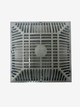WATERWAY 9"X9" GRATE COVER , GRAY 642-4797V