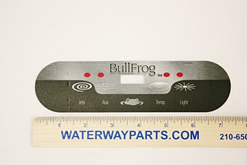 BULLFROG CONTROL, OVERLAY, PAD, SELECT-