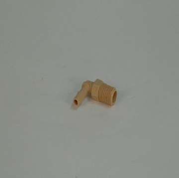 BULLFROG FITTING, PVDF 90 1/4"