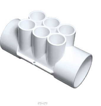 WATERWAY 2" slip x 2" slip x(6)   672-4270