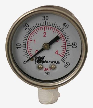 WATERWAY PRESSURE GAUGE    830-2000