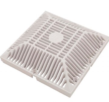 WATERWAY 9" X 9" GRATE COVER , WHITE 642-4790V