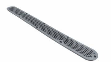 WATERWAY 32"  BLADE DIAMOND DESIGN -COVER GRATE (ONLY) GRAY