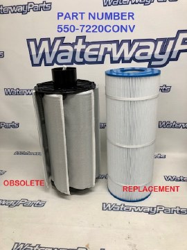 WATERWAY CLEARWATER 2 DE CONVERT TO A CARTRIDGE